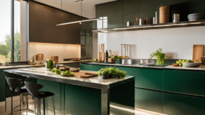 Nowoczesny blat w kuchni Nowoczesny blat w kuchni